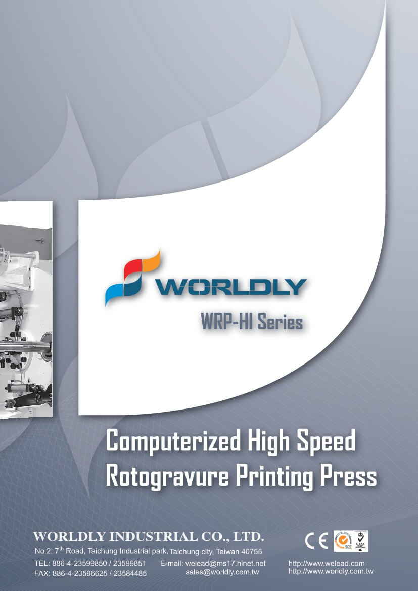 Computerize High Speed Rotogravure Printing Machine WRP-HI