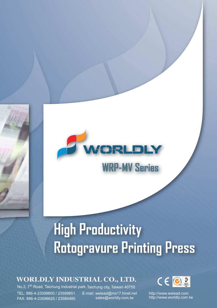 High Productivity Rotogravure Printing Machine WRP-MV
