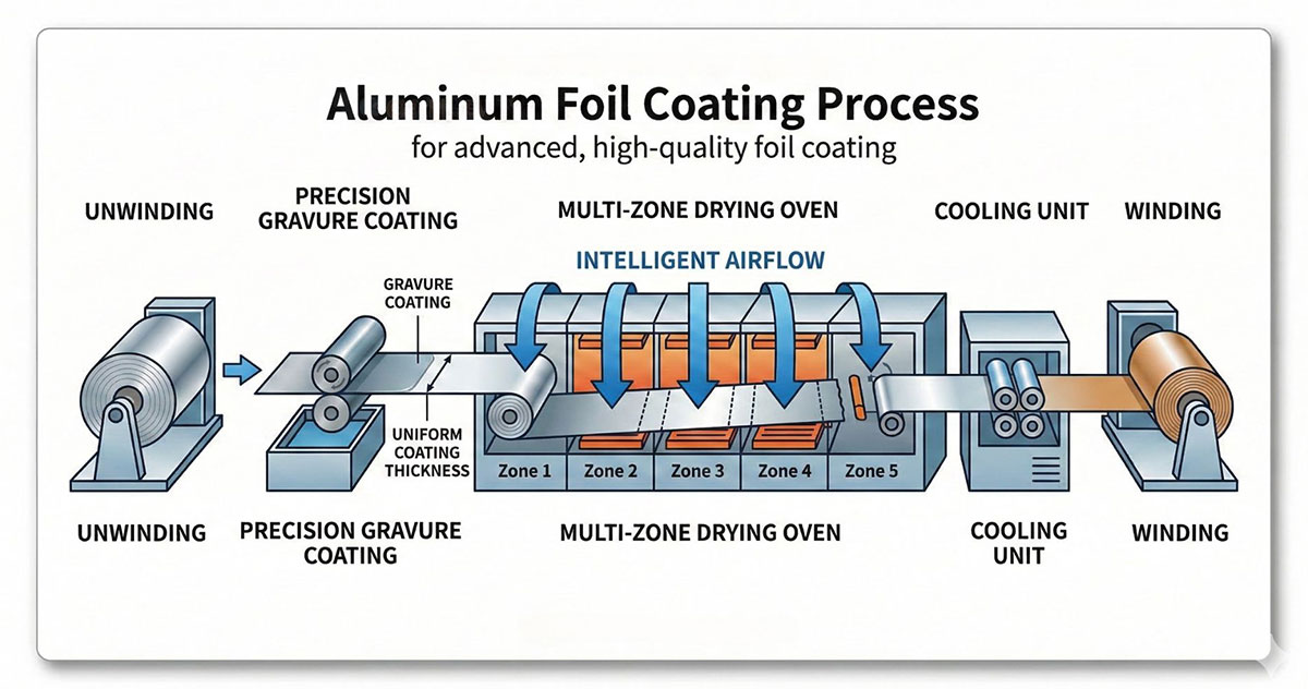 Aluminum Foil Coating Process