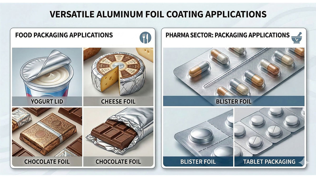 Versatile Aluminum Foil Coating Application