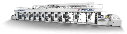 Computerized High Speed Rotogravure Printing Machine