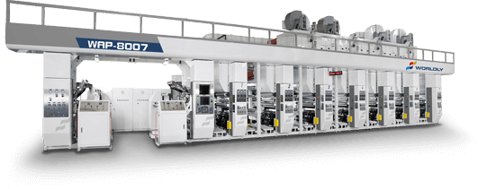 Aluminum Foil Rotogravure Printing Machine